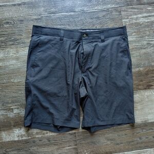 Callaway Black Flat Front Shorts Athletic Style